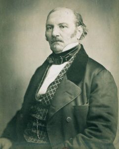 Portrait ancien d’Allan Kardec, codificateur du spiritisme